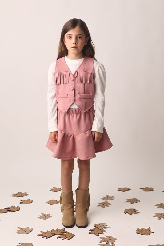 Conjunto Western Rosa